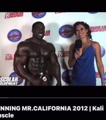 The  fitness icon urges followers to live boldly and avoid dying as a 