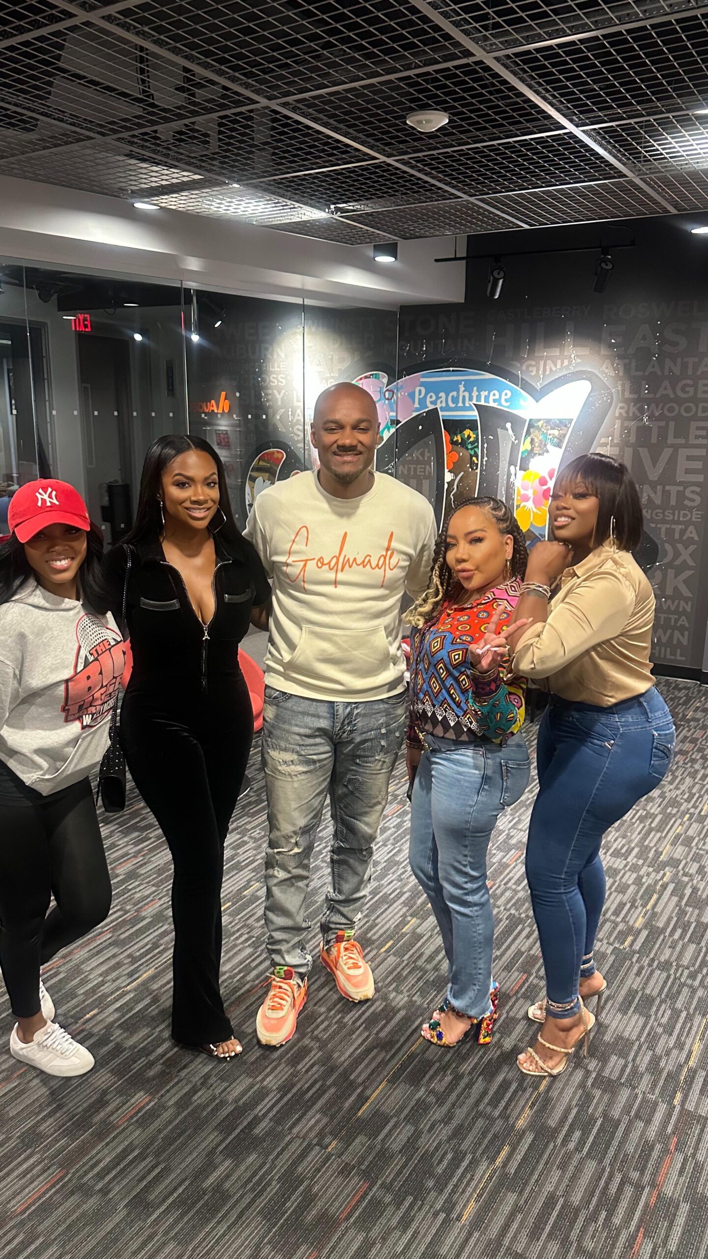 Kandi Burruss Preps For Saturday Show In Stockbridge Kandi Burruss and her crew hit V103 Atlanta this morning to promote their Stockbridge show.