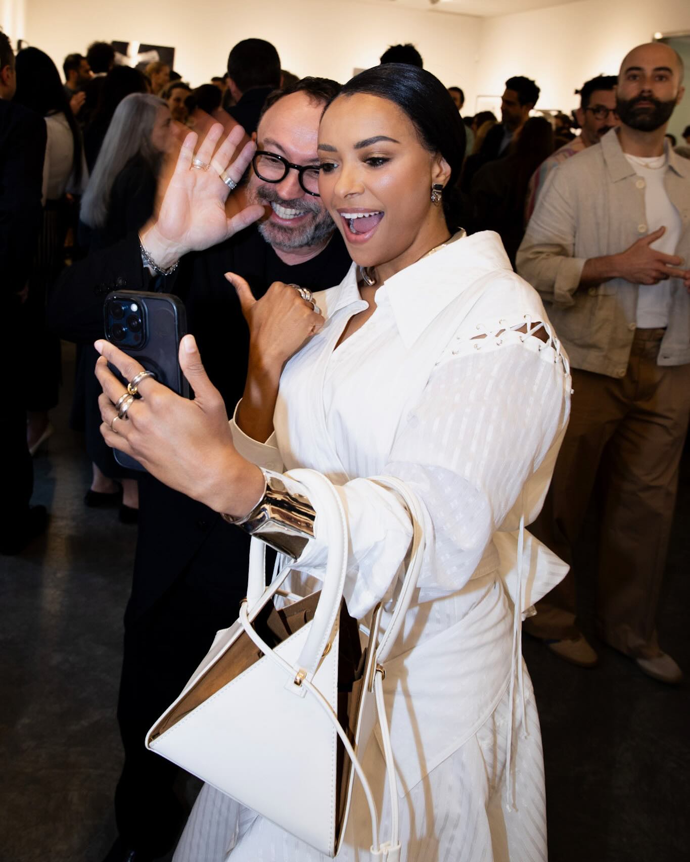 Kat Graham Honors Holocaust Survivors At Borrowed Spotlight