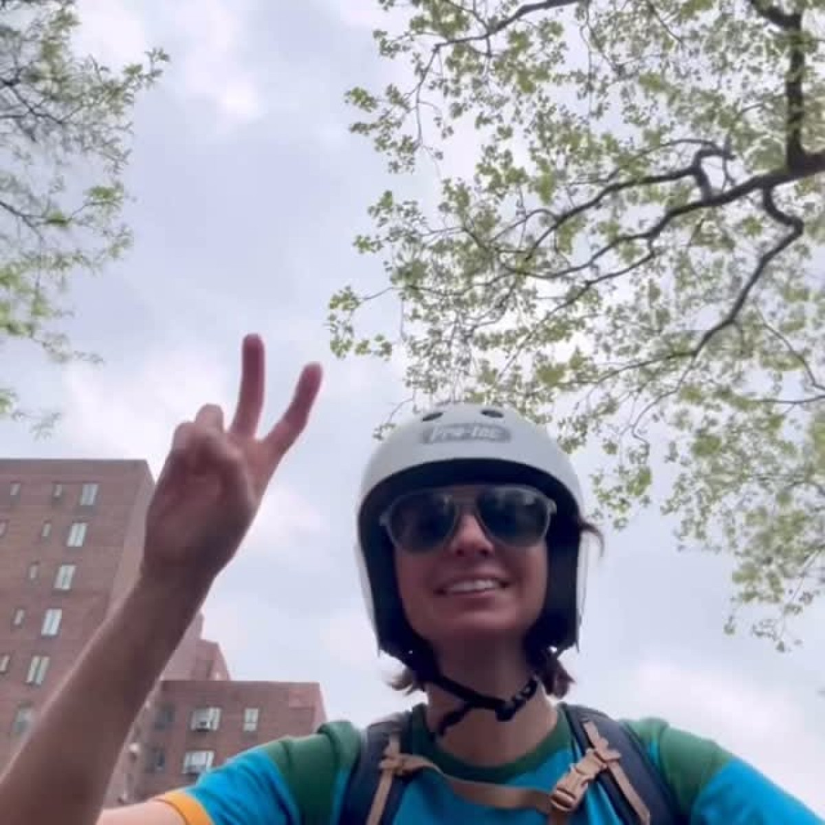 Kate Micucci Takes First Ride On NYC City Bike Actress and artist explores NYC with newfound cycling enthusiasm.