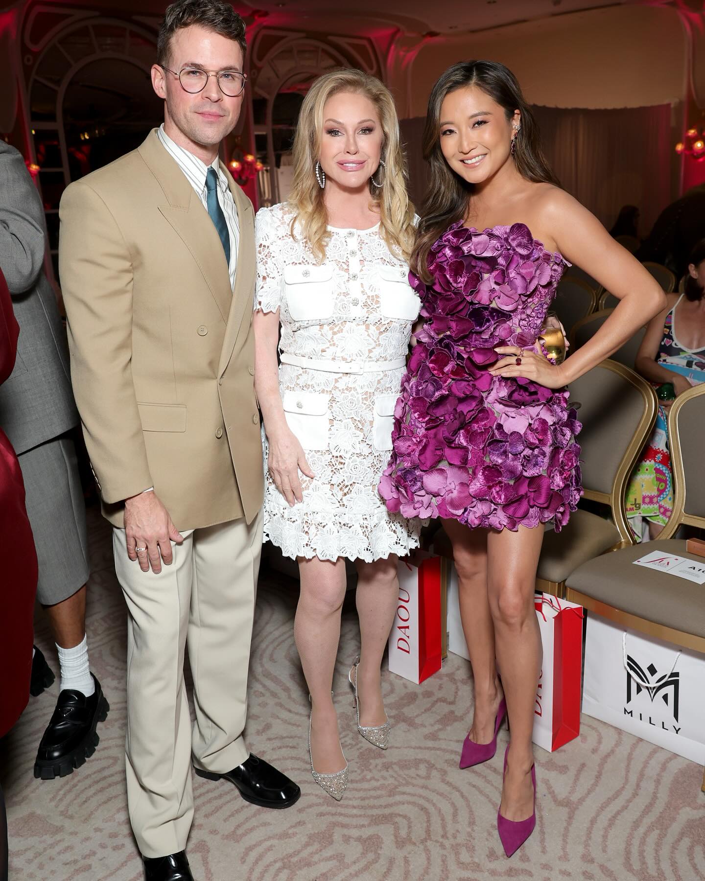 Kathy Hilton Celebrates Award Winners at Daily Frontrow Awards