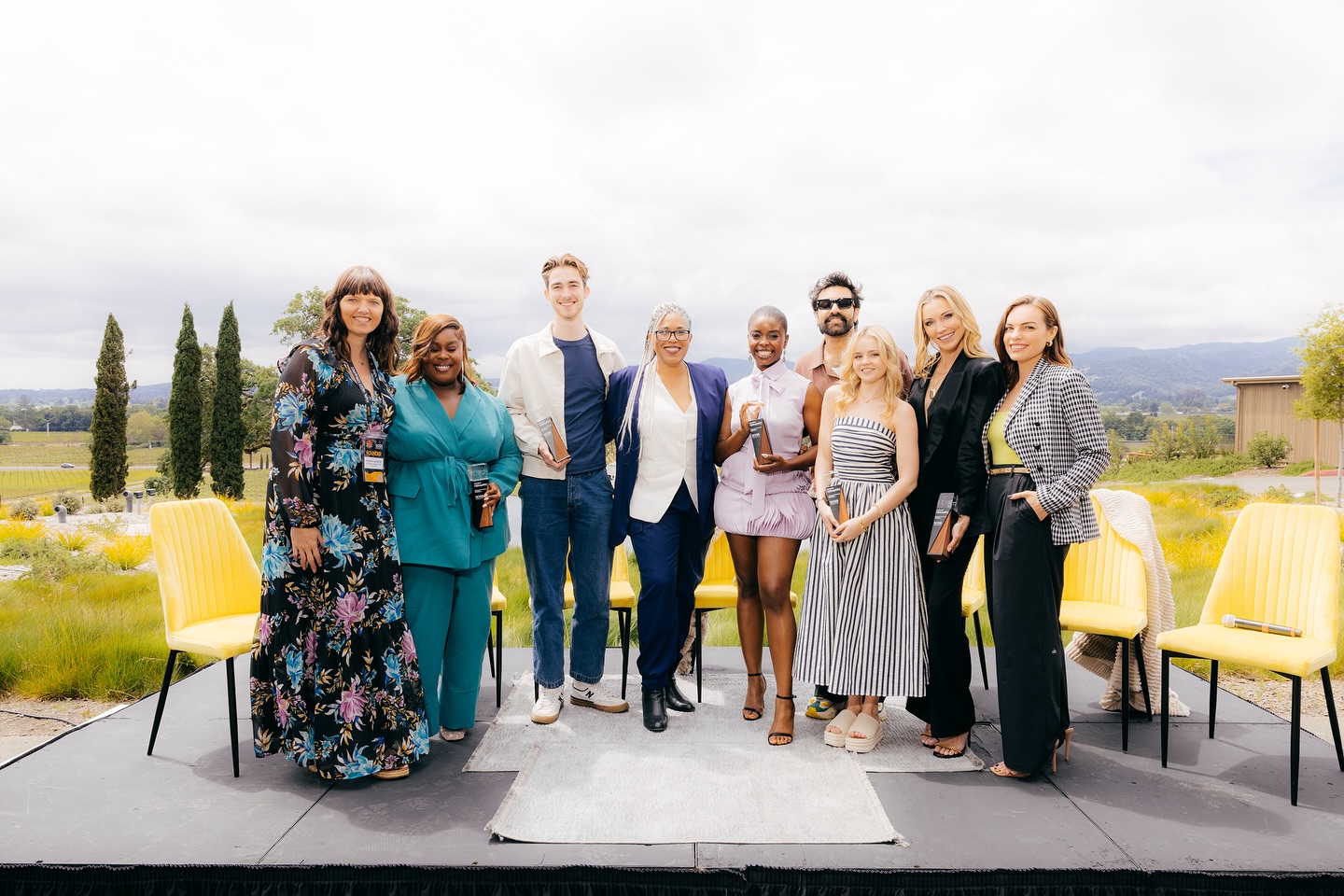 Katie Cassidy Wins 'Breakout Star' Award at Napa Valley Stream Fest