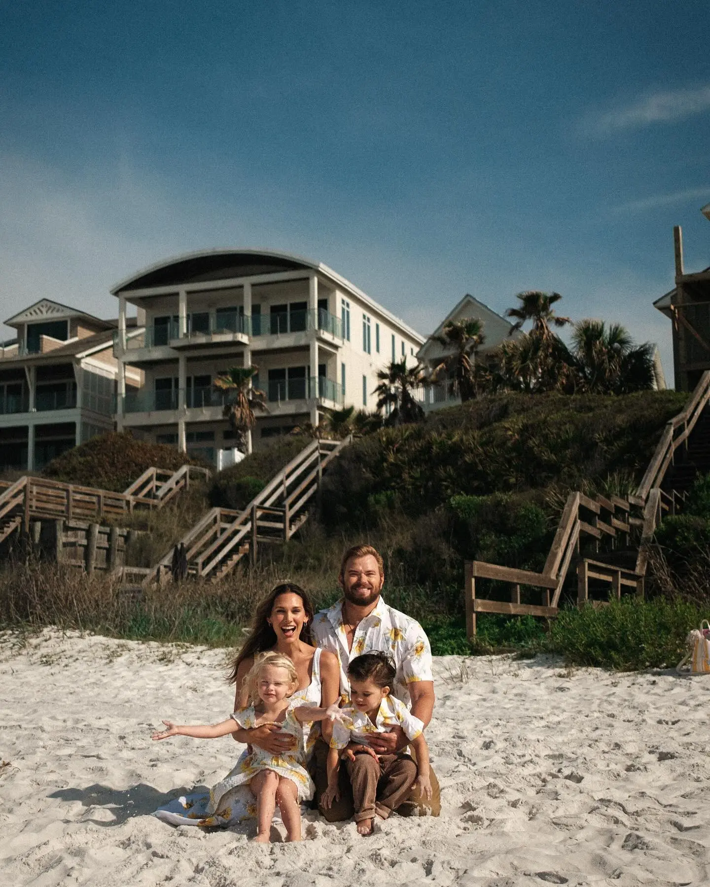 Kellan Lutz’s Coastal Family Vibe