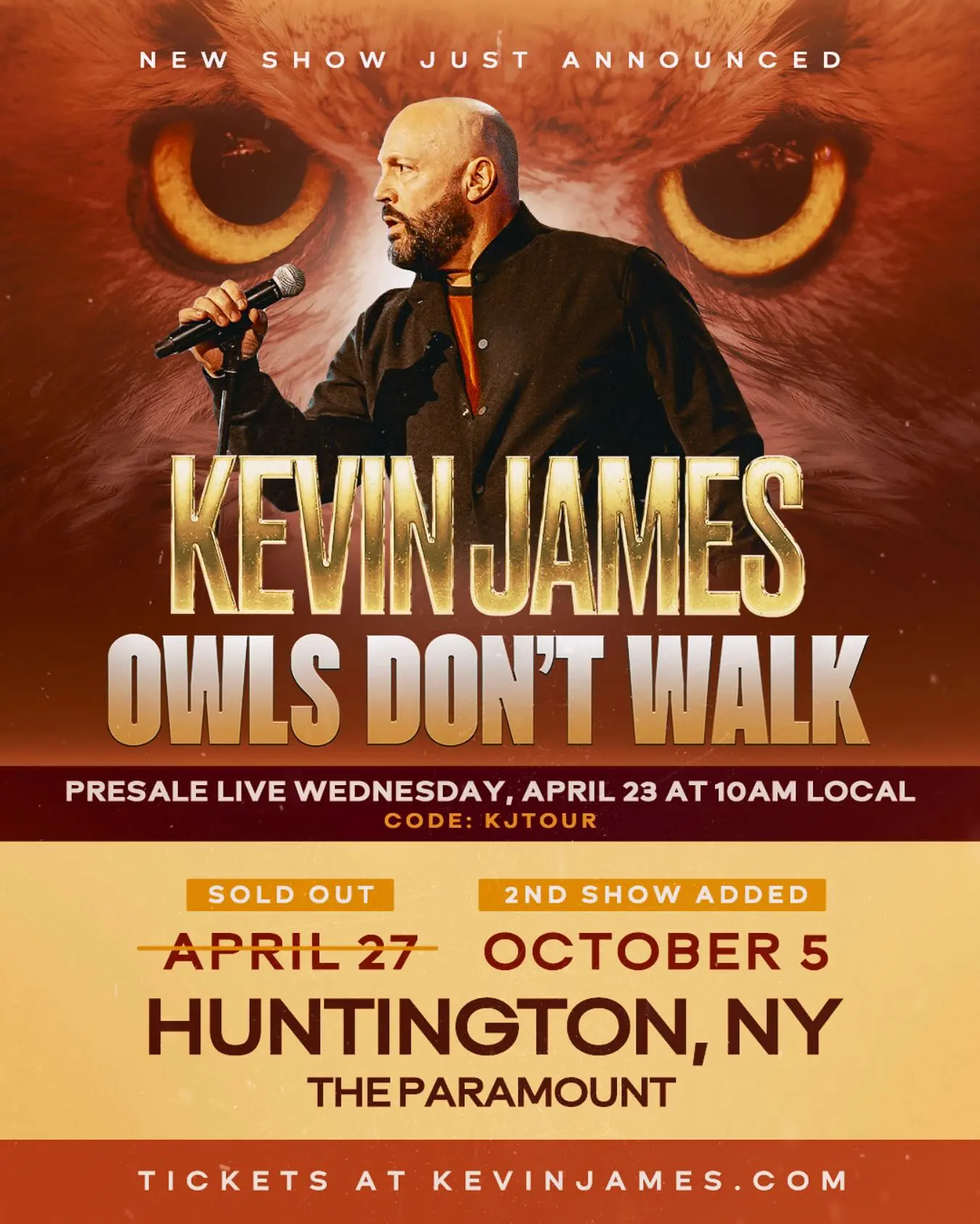 Kevin James Announces New Comedy Show On Instagram Kevin James Announces New Comedy Show On Instagram