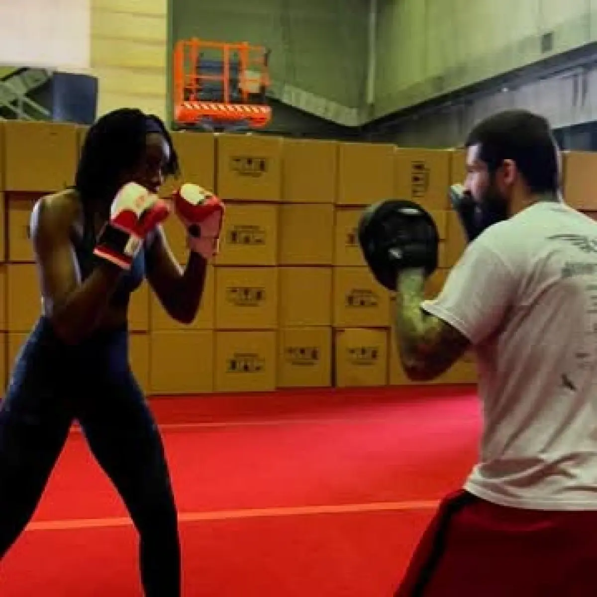 Actress steps up her physical preparation for more action-packed role in Netflix's anticipated sequel.