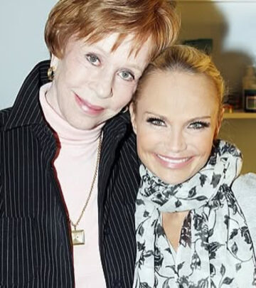 Broadway star shares nostalgic photos honoring the comedy legend.