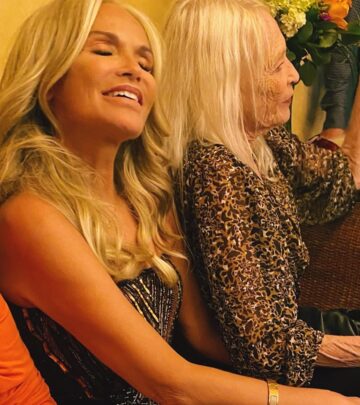 Broadway star shares cherished memories on her mother's heavenly birthday in emotional post.