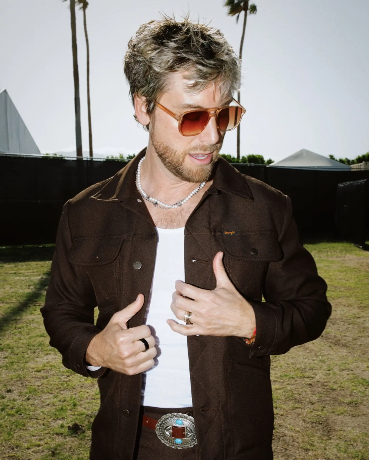 Lance Bass Embraces Cowboy Charm in Playful Instagram Post
