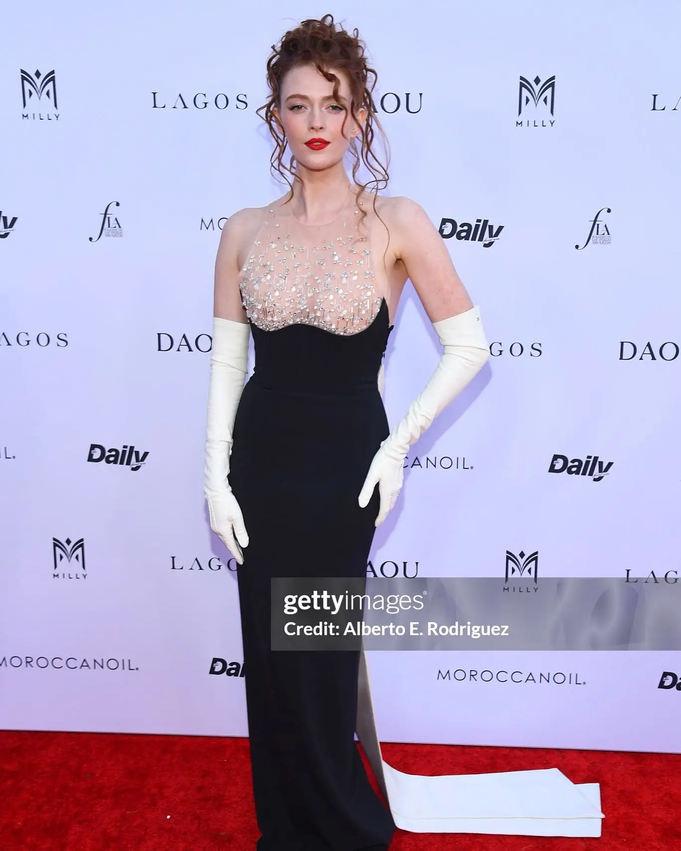Larsen Thompson Channels Old Hollywood Glamour At Daily Front Row Awards
