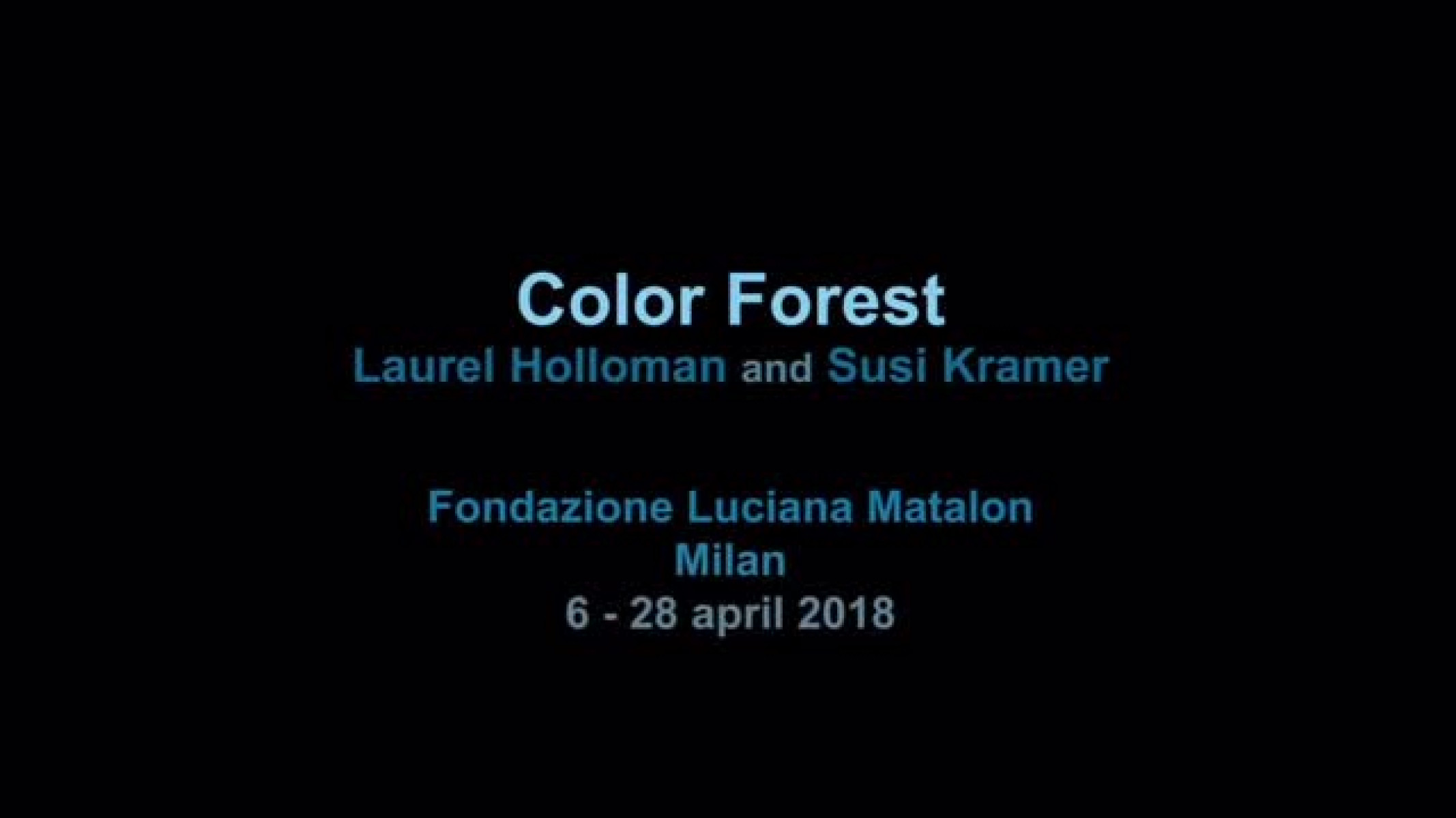 The artist reminisces about her abstract paintings at Milan's Fondazione Matalon