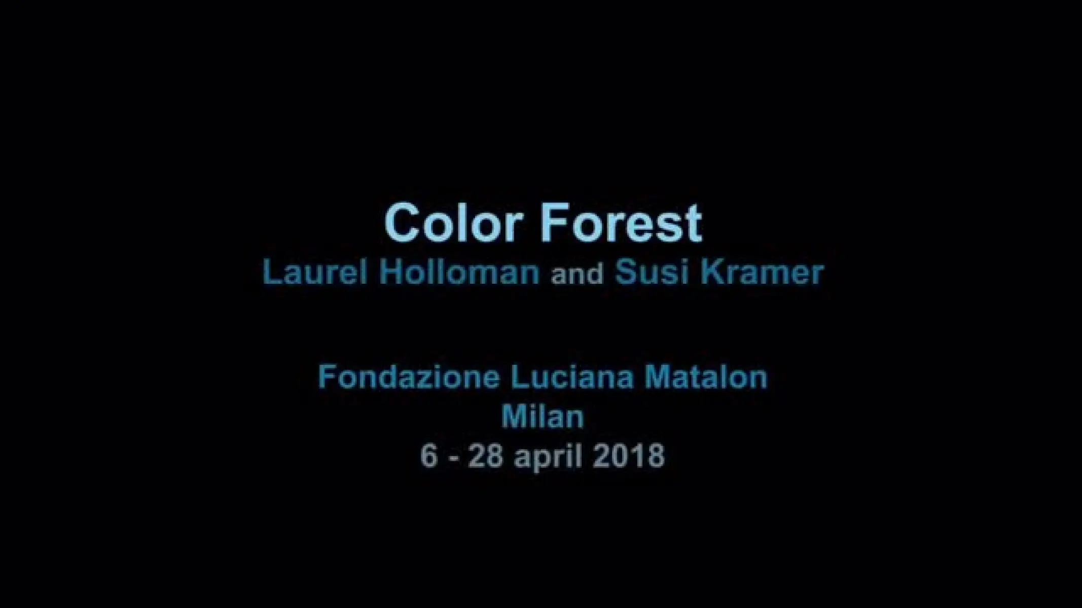The artist reminisces about her abstract paintings at Milan's Fondazione Matalon