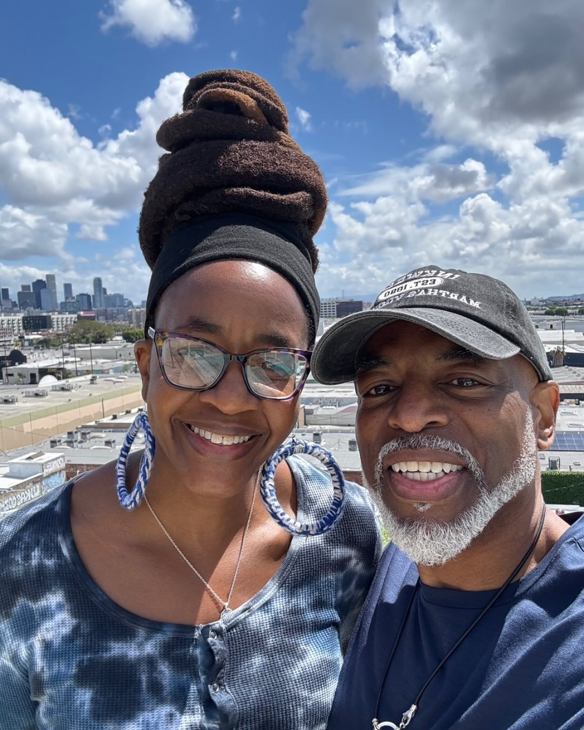 LeVar Burton spotted downtown with bestselling author Nnedi Okorafor in vibrant LA scene.!