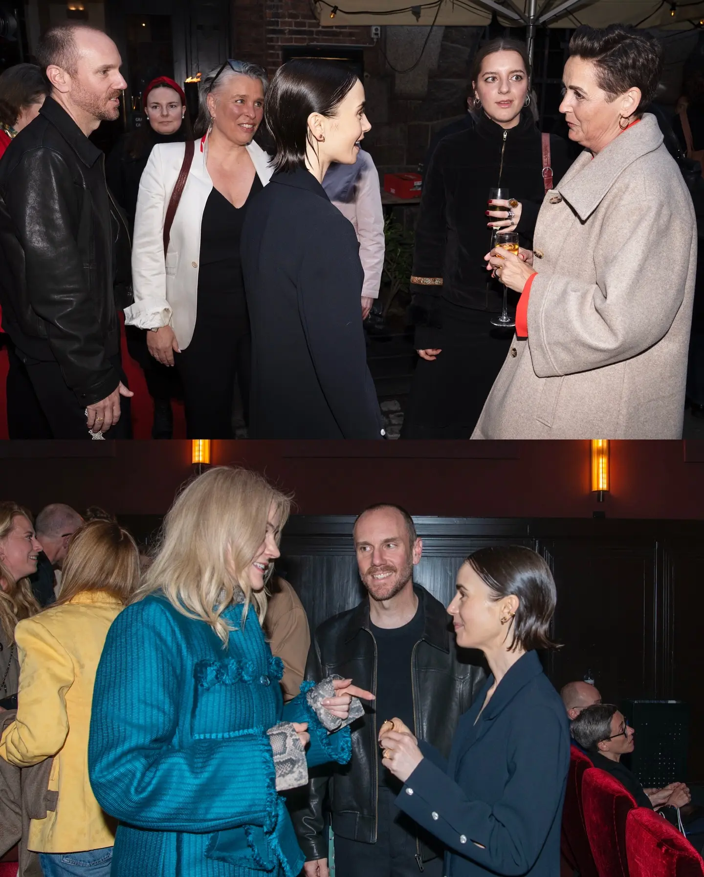 Lily Collins Celebrates Danish Premiere Of 'The Summer Book' In Copenhagen