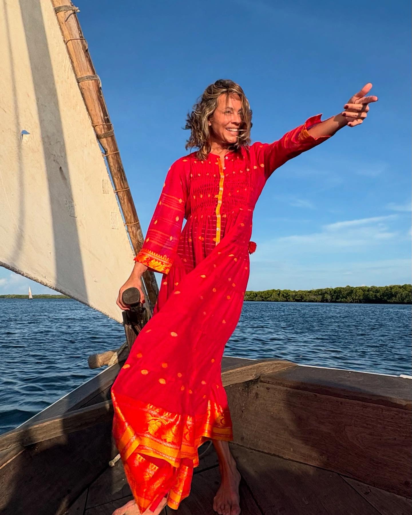 Maria Bello Shares Profound Anais Nin Quote During Lamu Retreat The actress finds deeper meaning in passion as a lifestyle while embracing Kenya's coastal paradise