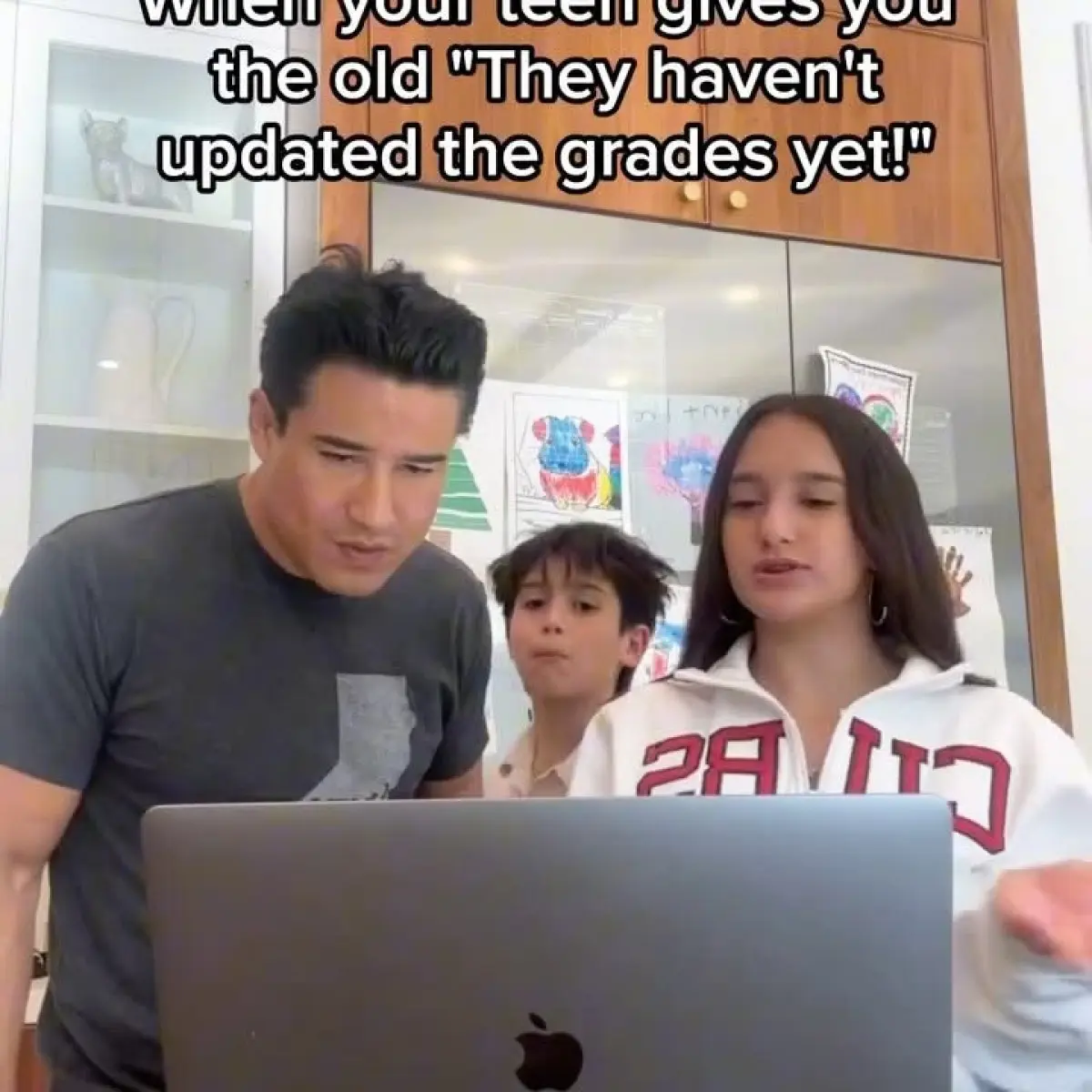 Mario Lopez Mocks Kids With ‘Invented the Wheel’ Comment TV star Mario Lopez mocks millennials in a witty IG post on how kids reinvent trends now!