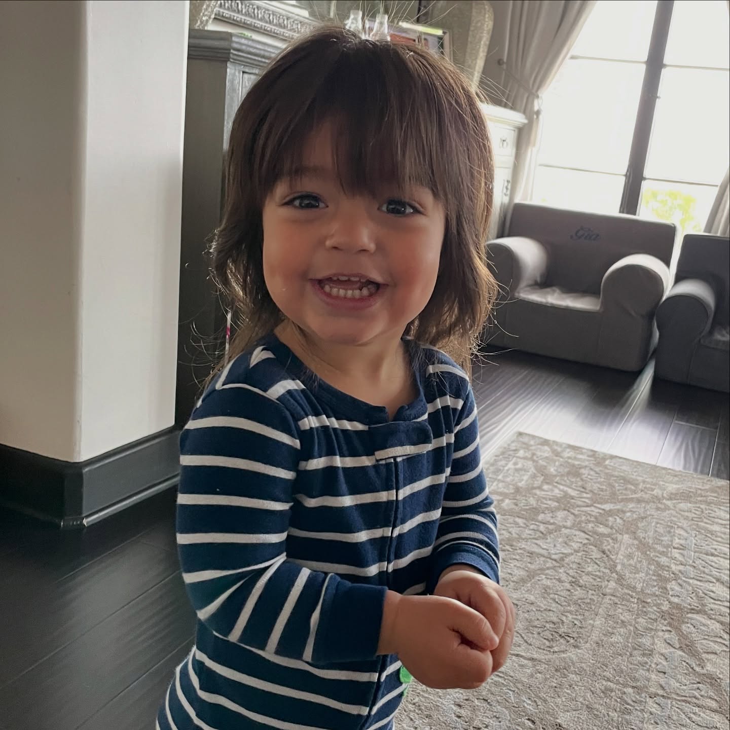 Mario Lopez Shares Throwback Photos Of His Son Rocking A Classic Shag Haircut