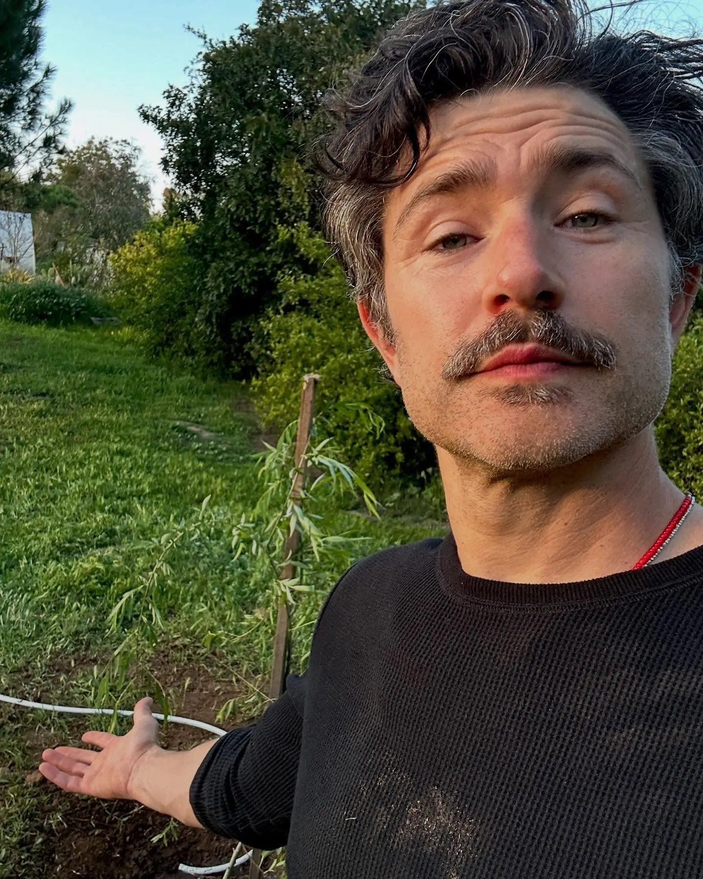 Matt Dallas Celebrates Earth Day By Planting Trees In Environmental Tribute Matt Dallas Celebrates Earth Day By Planting Trees In Environmental Tribute