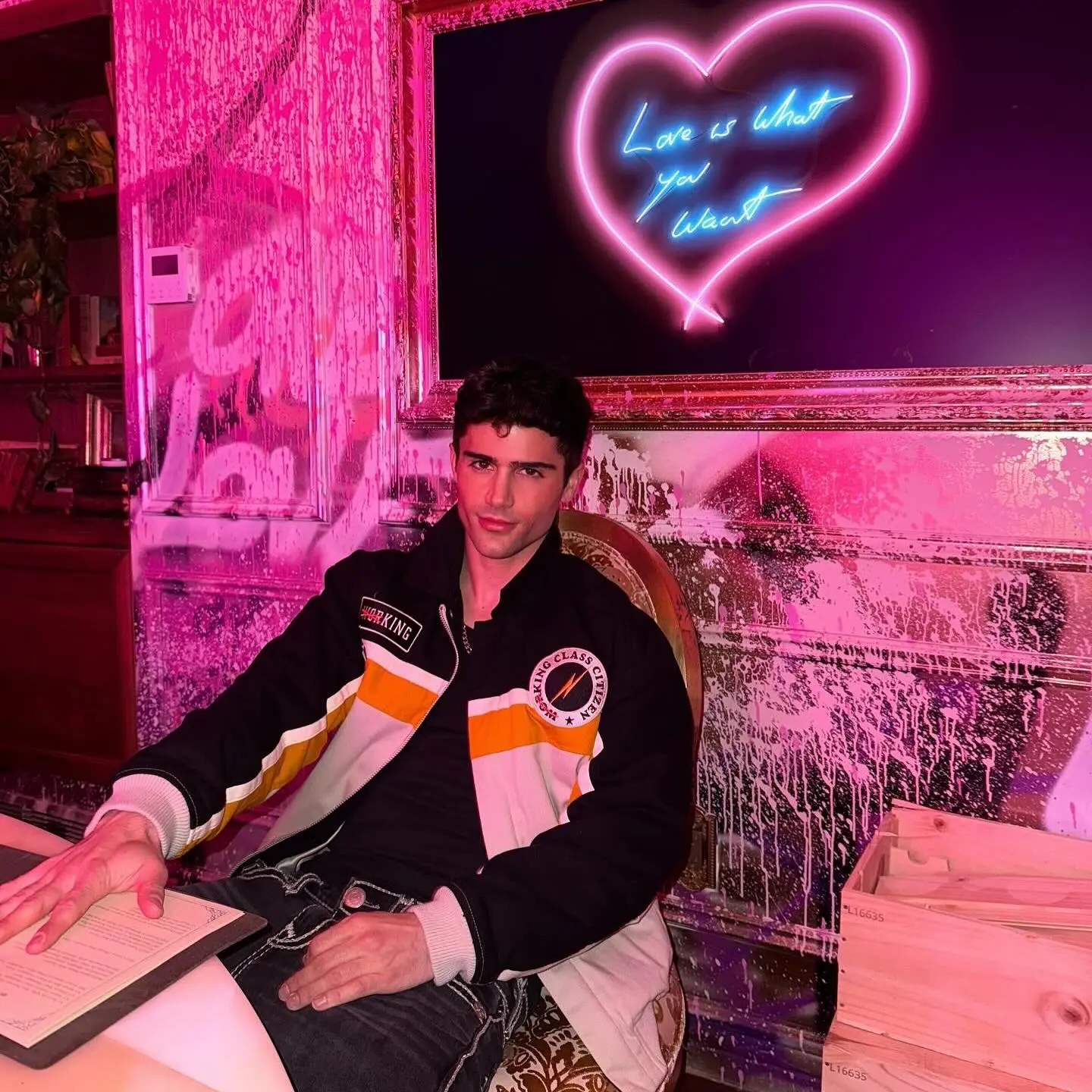 Max Ehrich Celebrates Love on Instagram