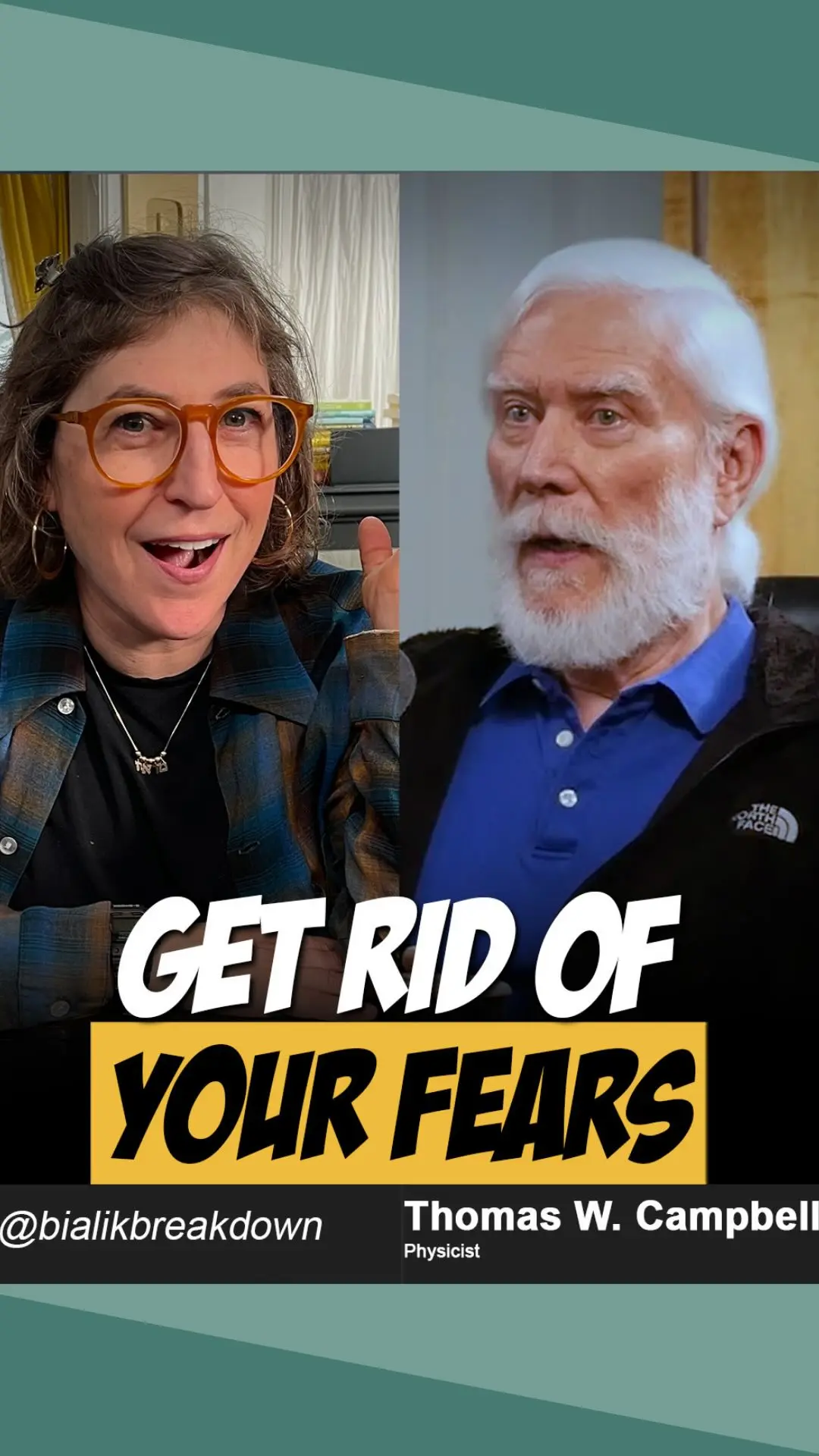 Mayim Bialik Releases Part Two Of Interview With Physicist Thomas Campbell On Meditation And Manifestation Mayim Bialik Releases Part Two Of Interview With Physicist Thomas Campbell On Meditation And Manifestation