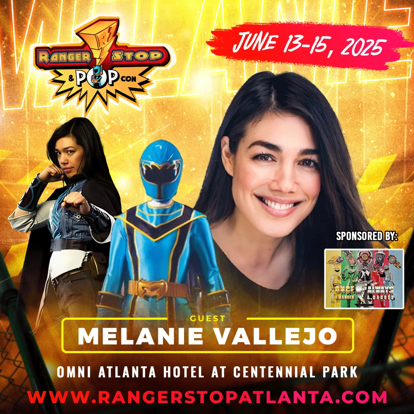 Melanie Vallejo Joins Full Mystic Force Reunion At Rangerstop And Pop 2025 Power Rangers fans rejoice as final team member completes lineup for Atlanta's ultimate sendoff