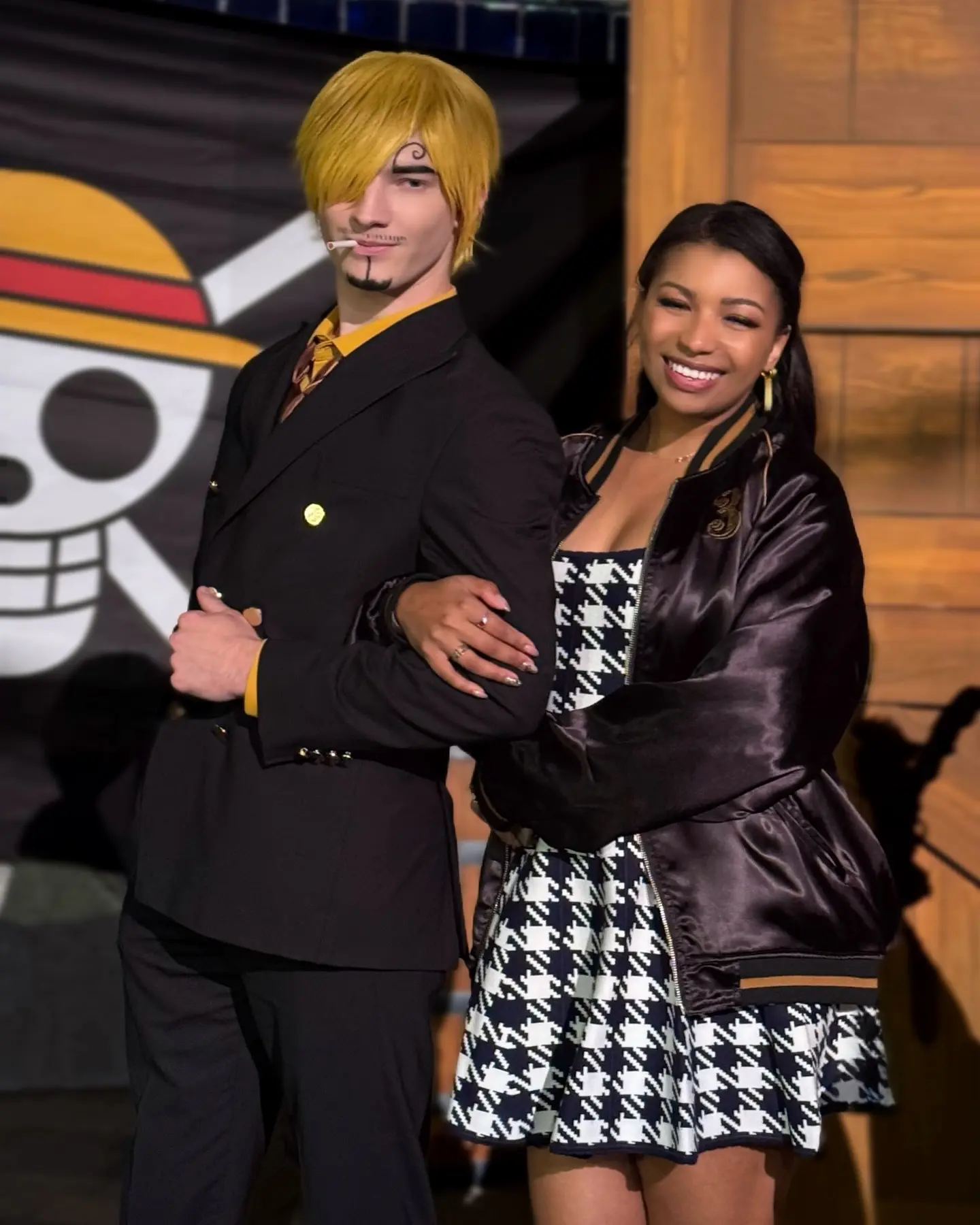Mica Burton Lights Up Fan Night with Star Trek and One Piece Magic
