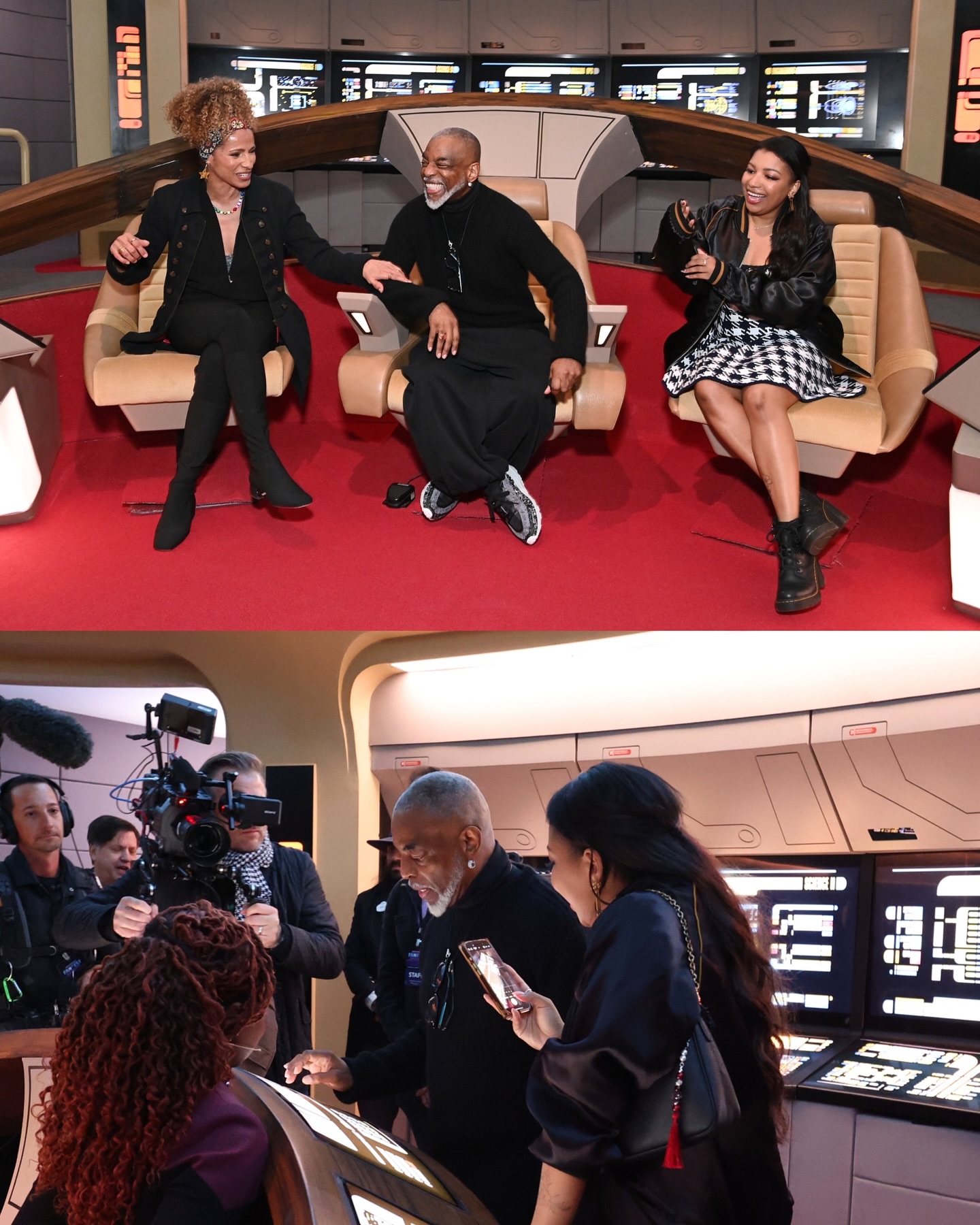 Mica Burton Lights Up Fan Night with Star Trek and One Piece Magic