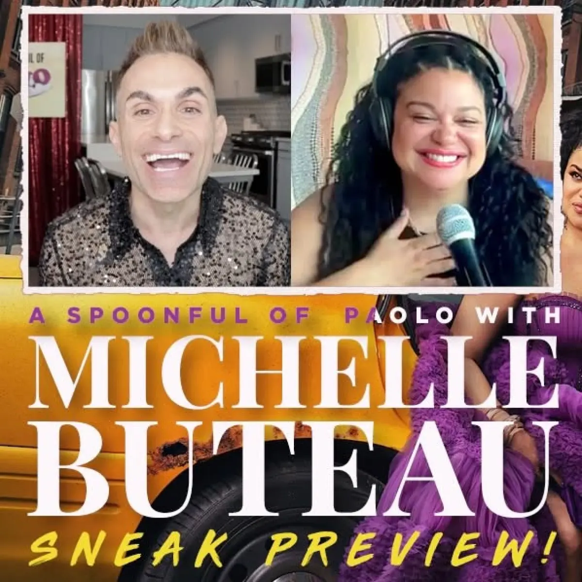 Michelle Buteau Shines on ‘A Spoonful Of Paolo’ Episode Michelle Buteau shines on Spoonful Of Paolo chatting comedy childhood and Netflix success!