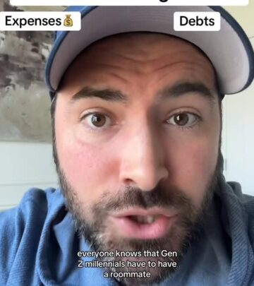 Actor and podcaster highlights the cost-of-living crisis as wages stagnate and expenses soar.
