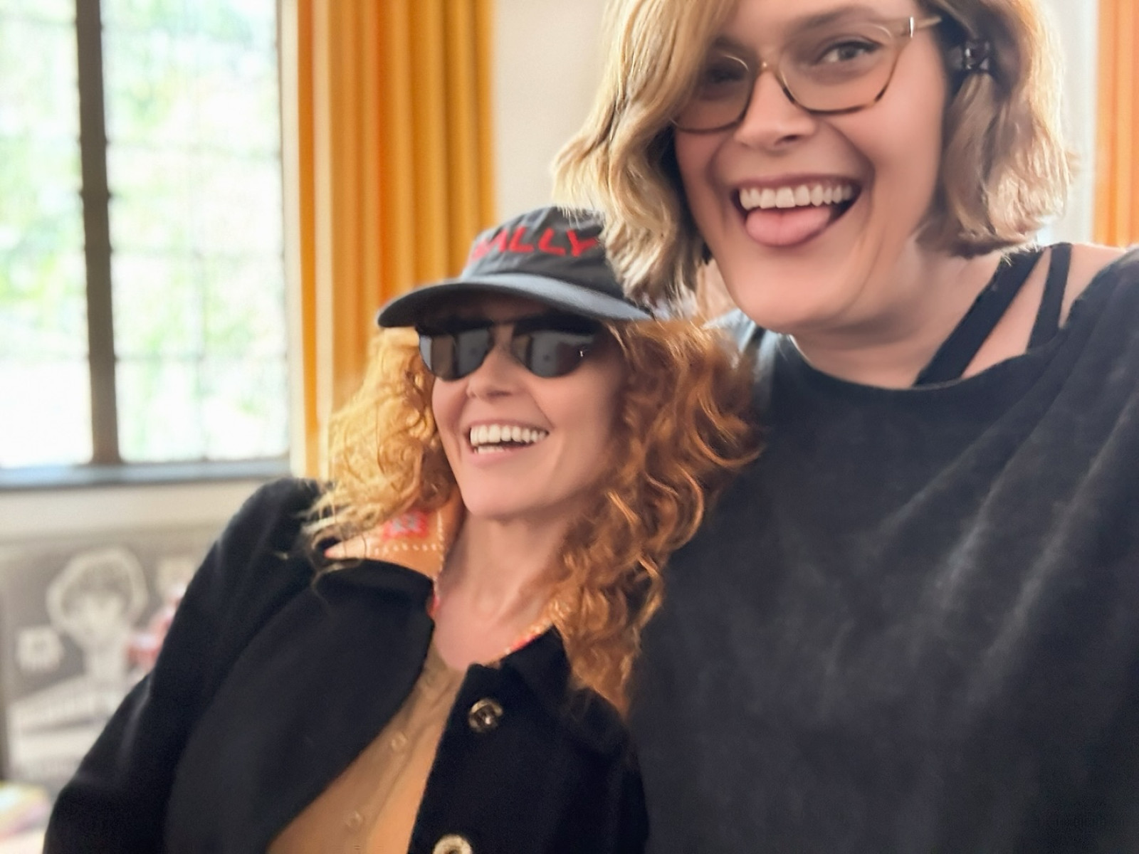Natasha Lyonne revels in a Matrix-inspired day at Asteria Film Co, exuding bold energy!!!!