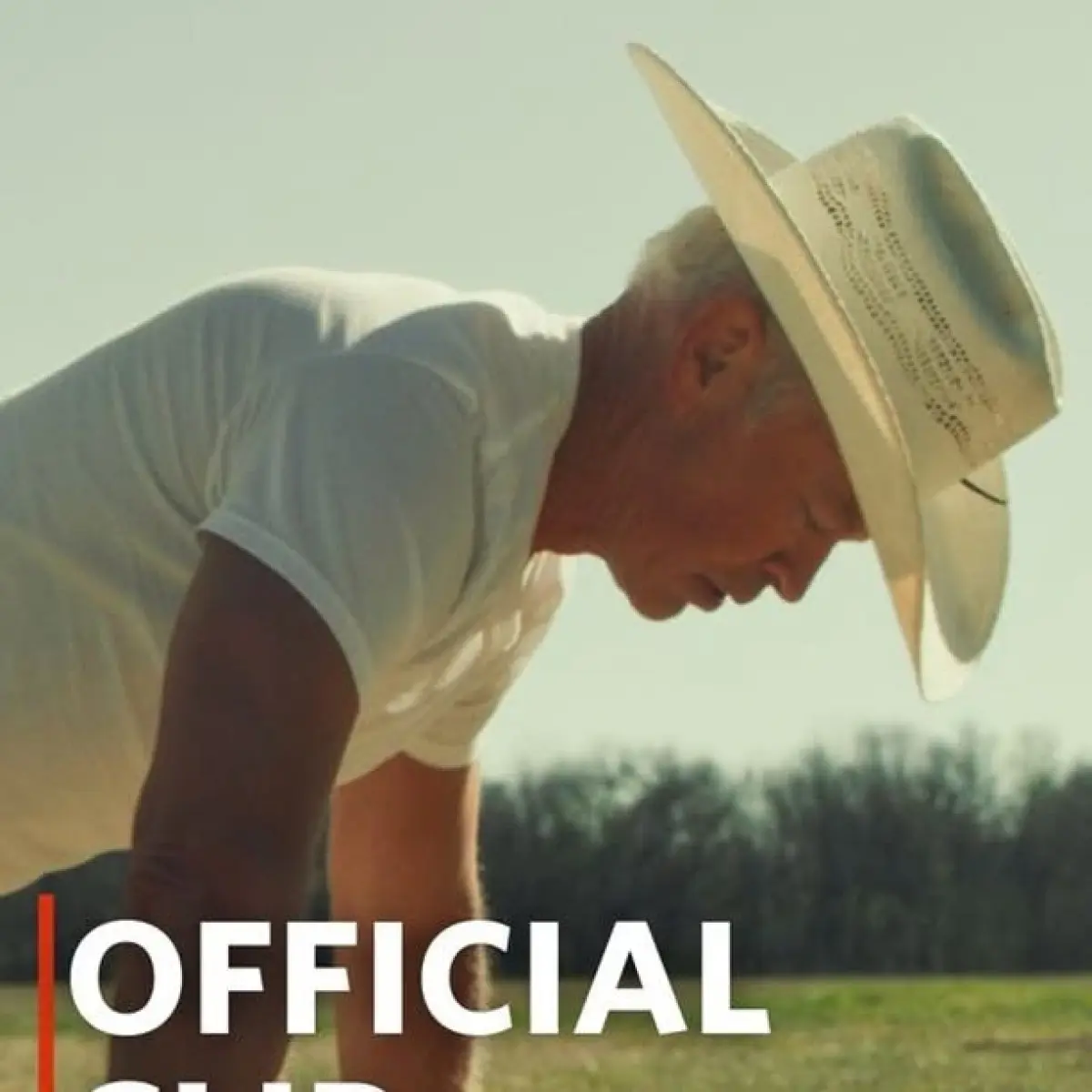 Actor highlights physical strength and willingness to go on in latest rodeo film.