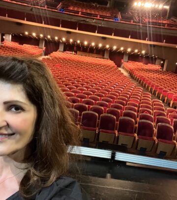 My Big Fat Greek Wedding star takes on new challenge in her ancestral homeland at Pallas theater.