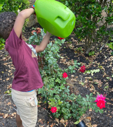 Singer finds healing through gardening after loss, as roses symbolize her journey through grief