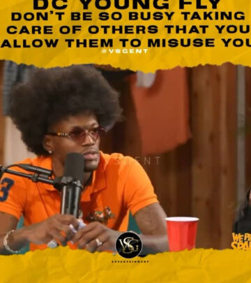 Television presenter highlights comedian's message on boundaries and self-care in Wondery collaboration.