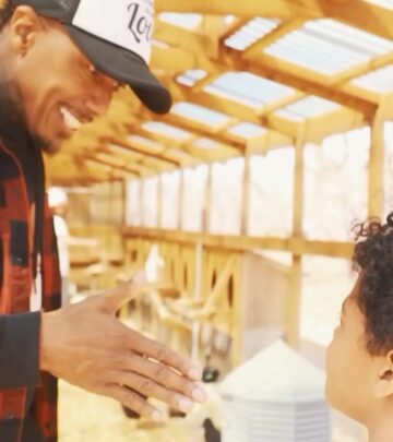 TV host expands his brood beyond human children with adorable feathered additions to his home.