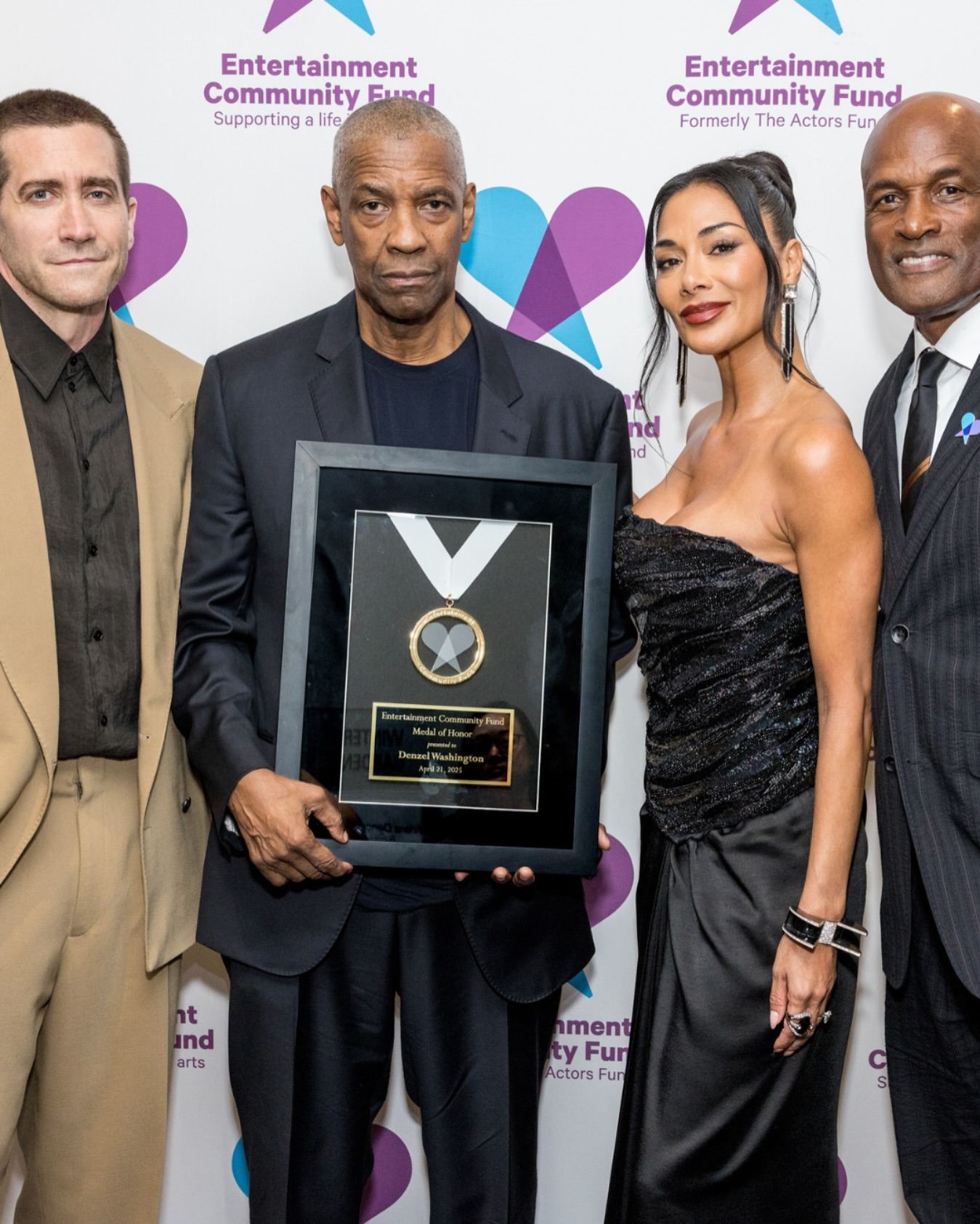 Nicole Scherzinger Performs At A Life In The Arts Tribute For Denzel Washington Broadway star honors legendary actor with musical performance at prestigious arts celebration