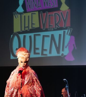 Drag queen's triumphant homecoming features collaborators and special guests in dazzling photos.