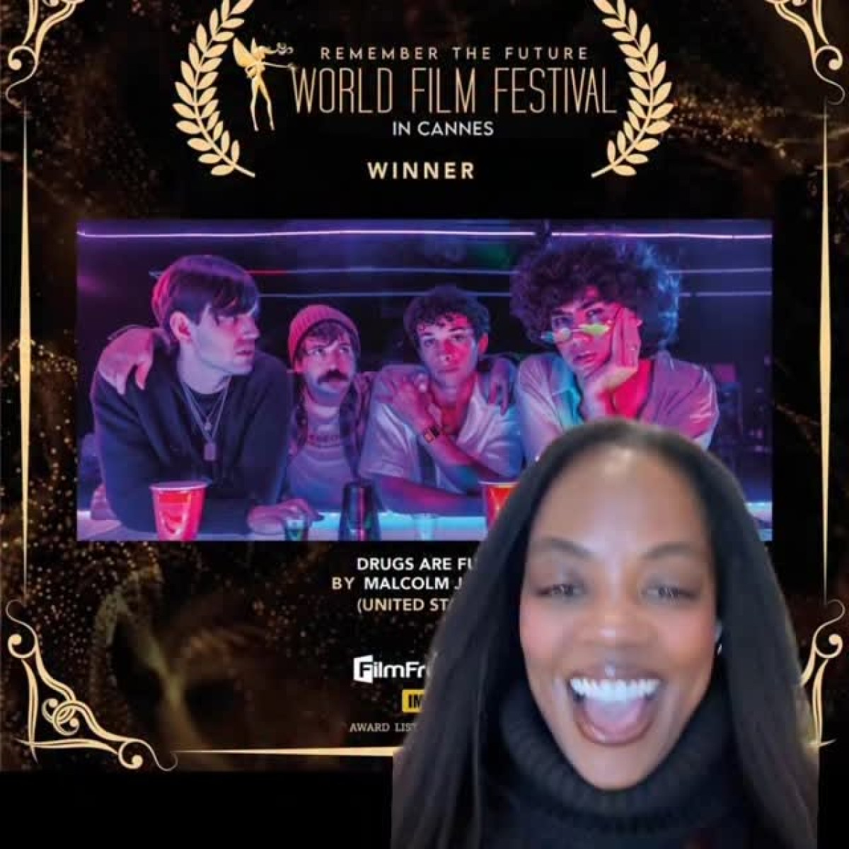 Novi Brown Wins Best Cause Driven Film For ‘Drugs Are Fun’ At Cannes Executive Producer Novi Brown earns top festival accolade for her debut cause-driven film