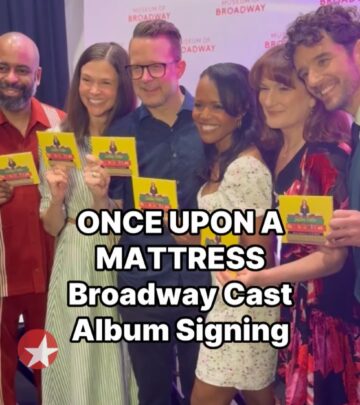 Broadway royalty gathers as musical revival cast meets fans during special album celebration