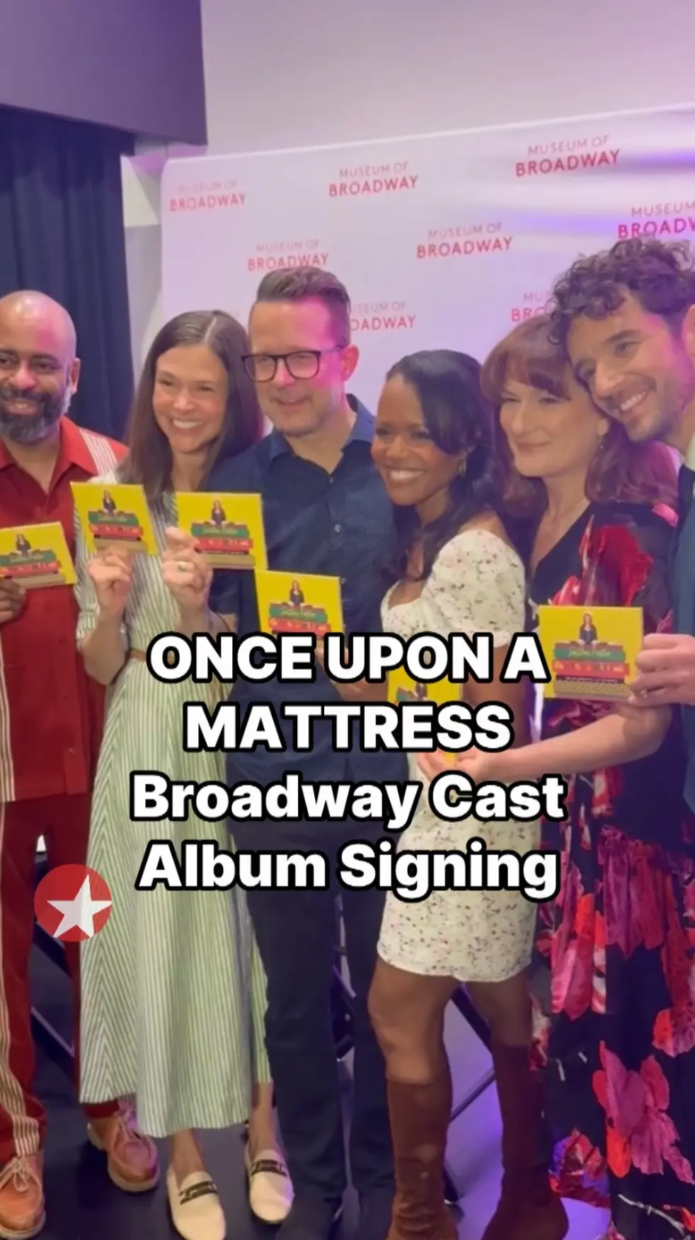 Broadway royalty gathers as musical revival cast meets fans during special album celebration