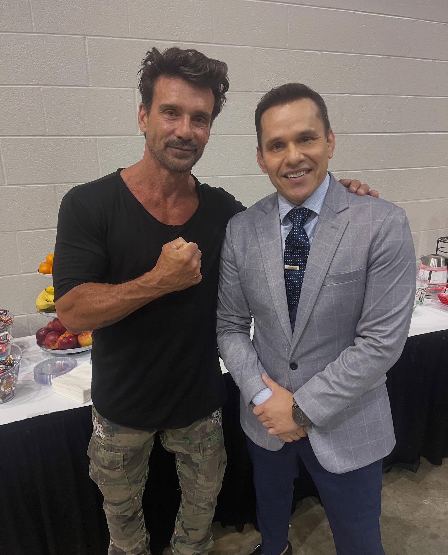 Steve Cardenas Shares Exciting Meet-Up With Frank Grillo Martial arts experts and screen heroes connect in fan moment captured on Instagram.