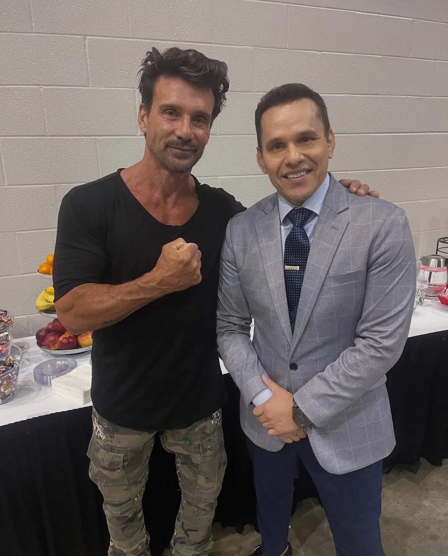 Steve Cardenas Shares Exciting Meet-Up With Frank Grillo Martial arts experts and screen heroes connect in fan moment captured on Instagram.