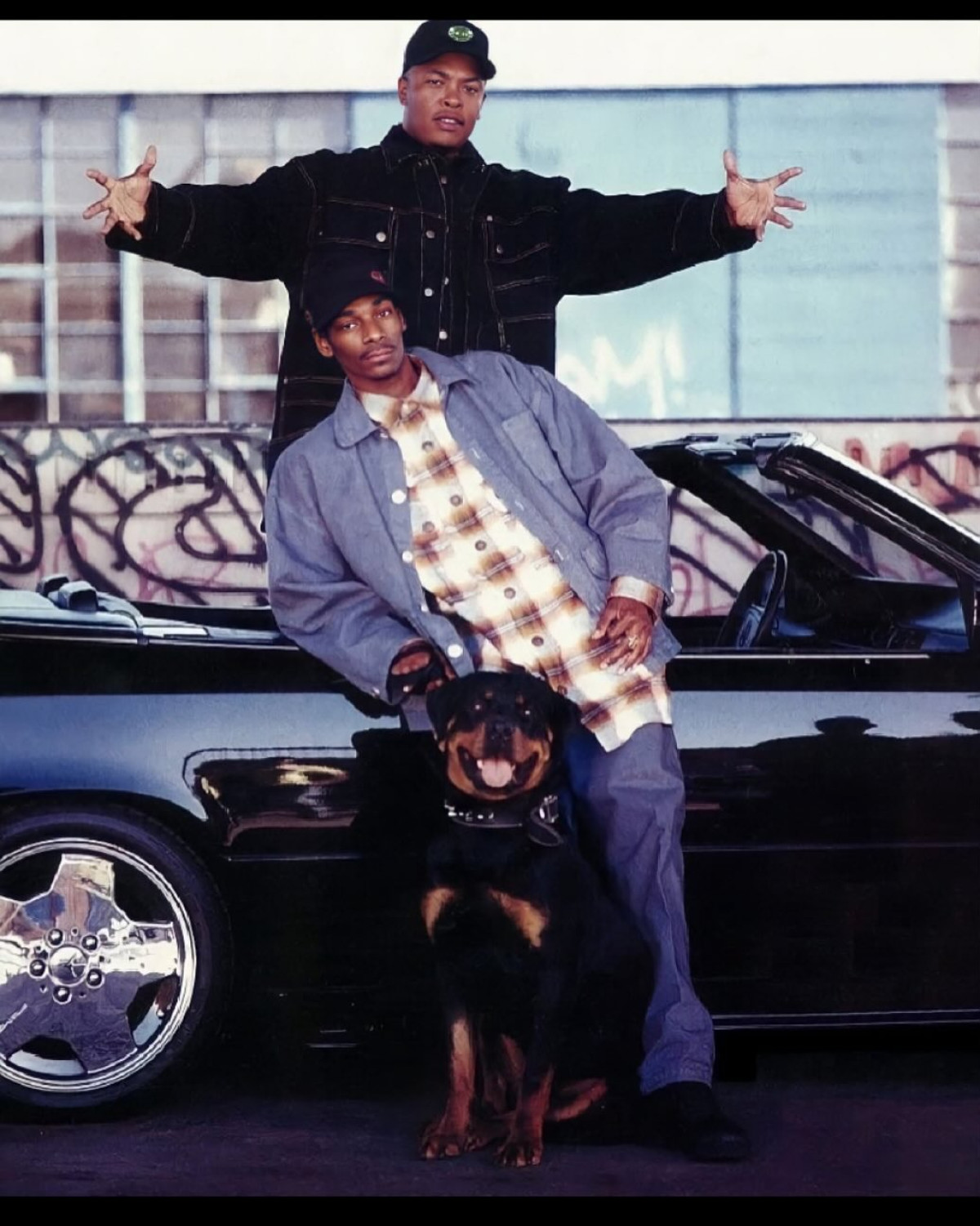 Rare footage shows Snoop Dogg & Dr. Dre sparking timeless West Coast vibes.