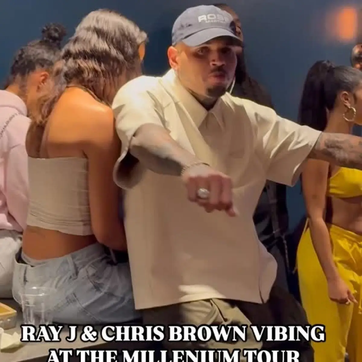 Ray J, Chris Brown: Backstage Vibes At Millennium Tour A behind-the-scenes look at the dynamic energy and bond among top music professionals!!!!!