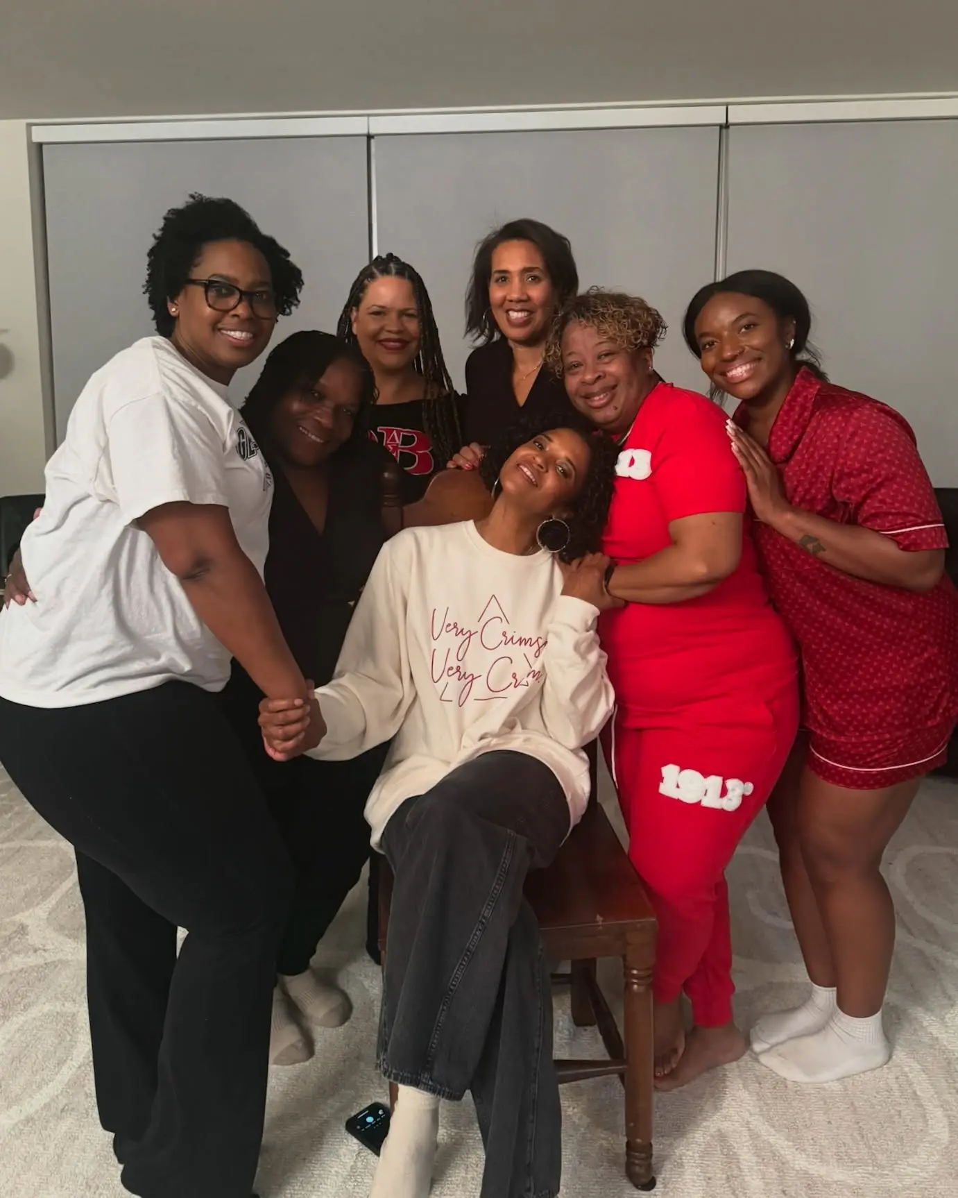 Award-winning actress honors sorority sister Imani while reflecting on lifelong sisterhood impact.