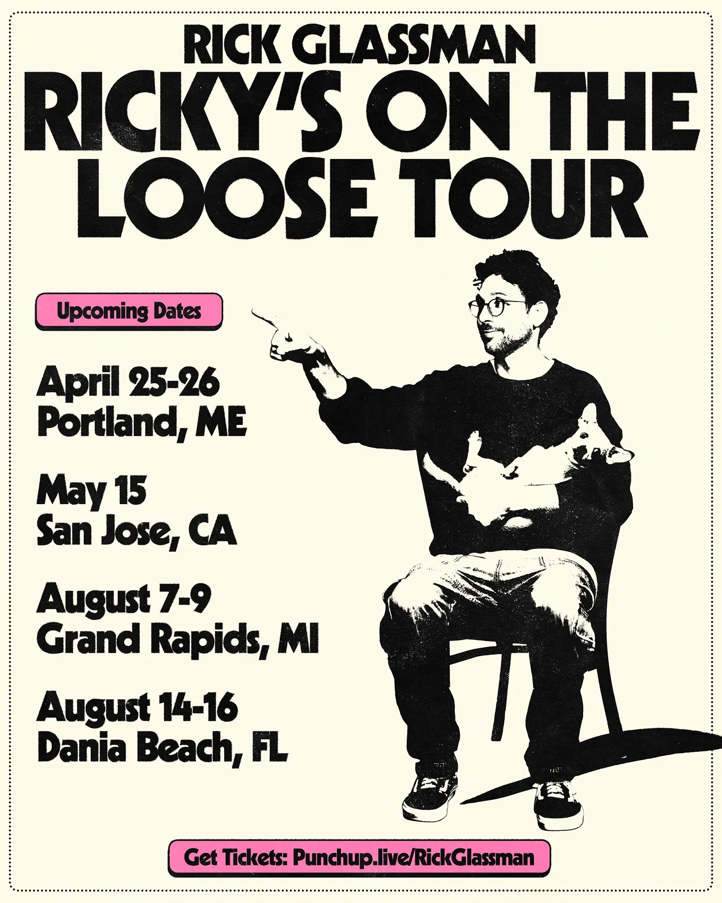 Rick Glassman Expands Comedy Tour With New Cities On The Schedule Rick Glassman Expands Comedy Tour With New Cities On The Schedule