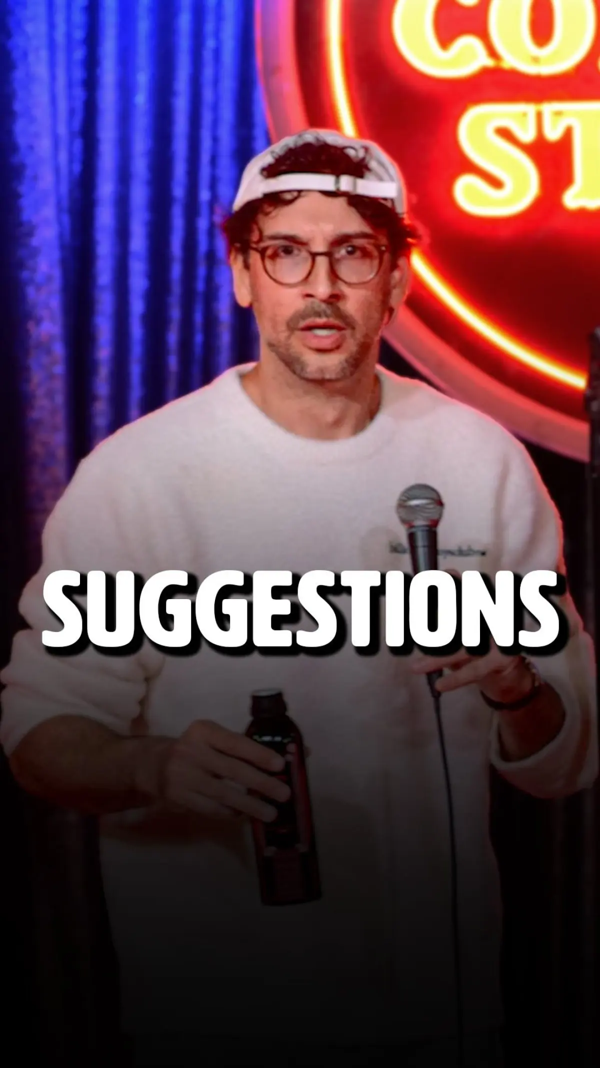 Rick Glassman Overwhelmed By Audience Suggestions During Stand-Up Set Comedian shares humorous moment from recent performance, leaving fans curious about crowd input.
