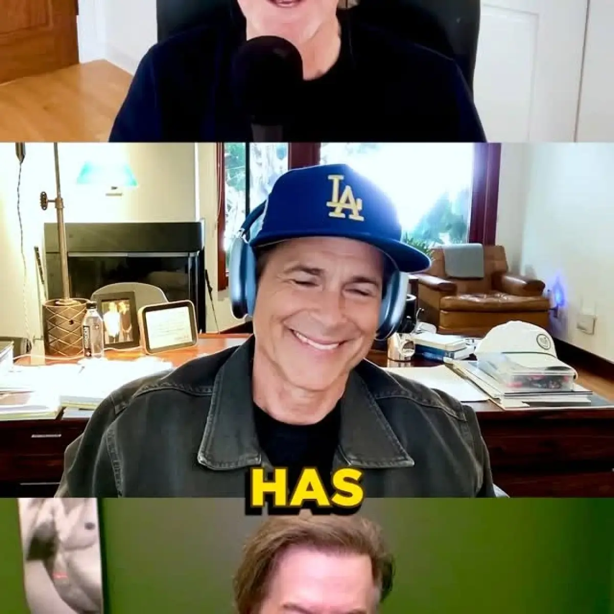The '80s heartthrob reminisces about Hollywood glory days with David Spade and Dana Carvey.