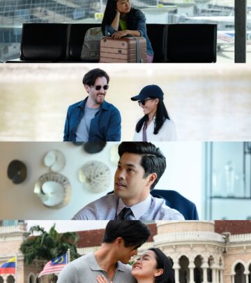 The Asian-American actor teases the audience with glimpses of his co-stars from the show premiering on May 23.