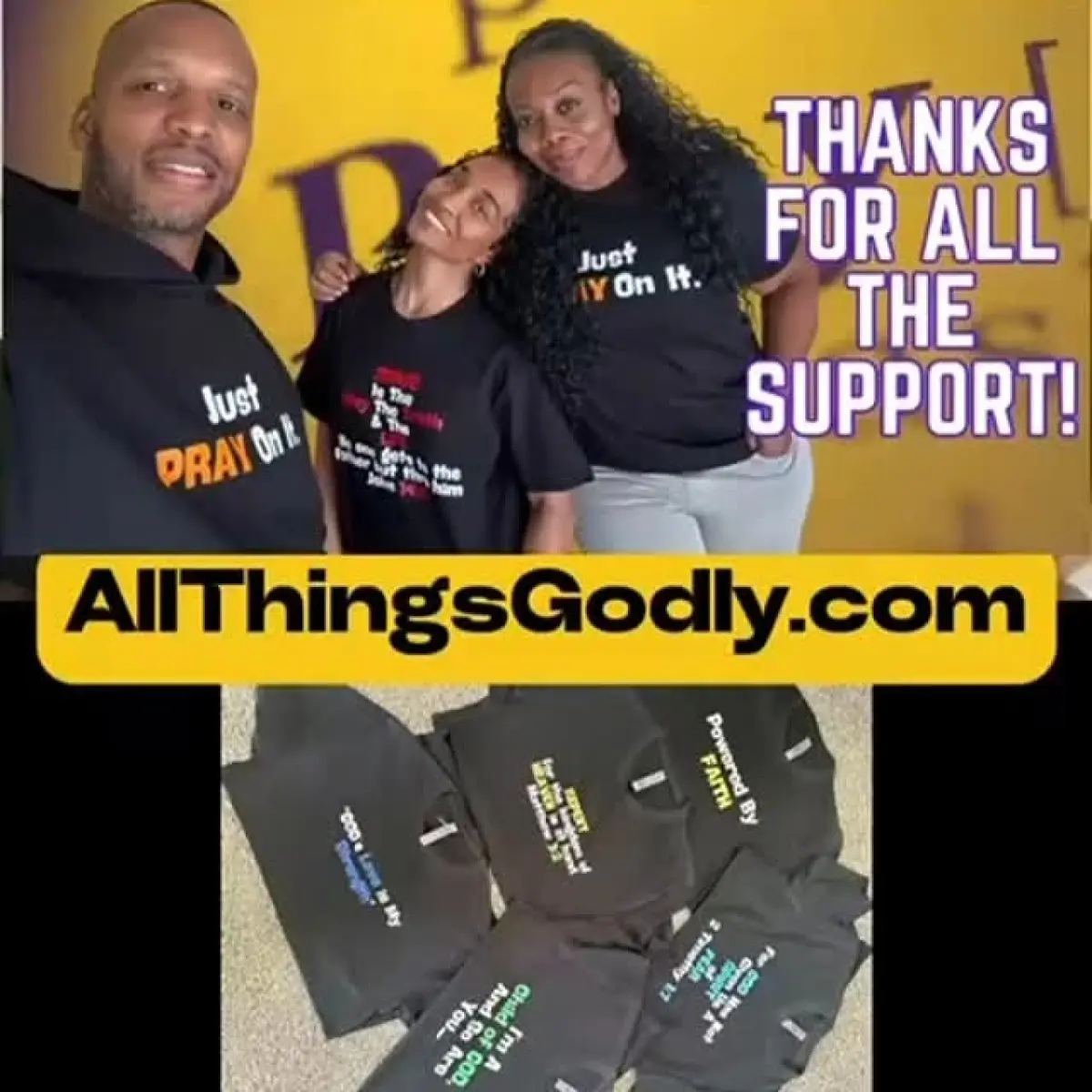 Rozonda Thomas Debuts New Godly Merchandise Line Faith meets fashion in All Things Godly—Chilli’s fresh collection delivers everyday wear with a spiritual message
