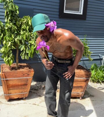 Actor indulges in home gardening, showcasing a commitment to green living.